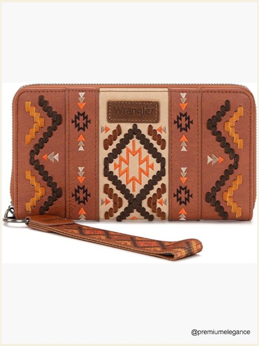 RFID Blocking Wristlet Wallet with Wrist Strap